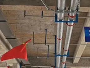 堆龙德庆管廊支架的安装方法