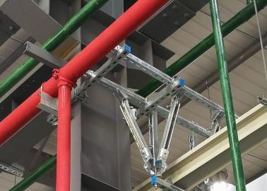 堆龙德庆该抗震支架的整体式支吊架结构协调性好